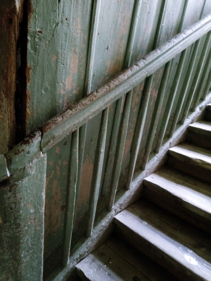 Balustrada schodów. Fot. Monika Wesołowska 2019, źródło: lapidarium detalu.