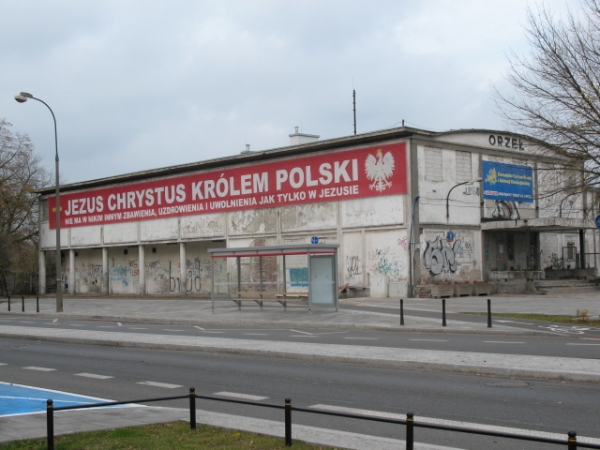 Budynek Klubu Sportowego Orzeł. Fot. Bożena Rudzisz, 2018, źródło: zabytek.co