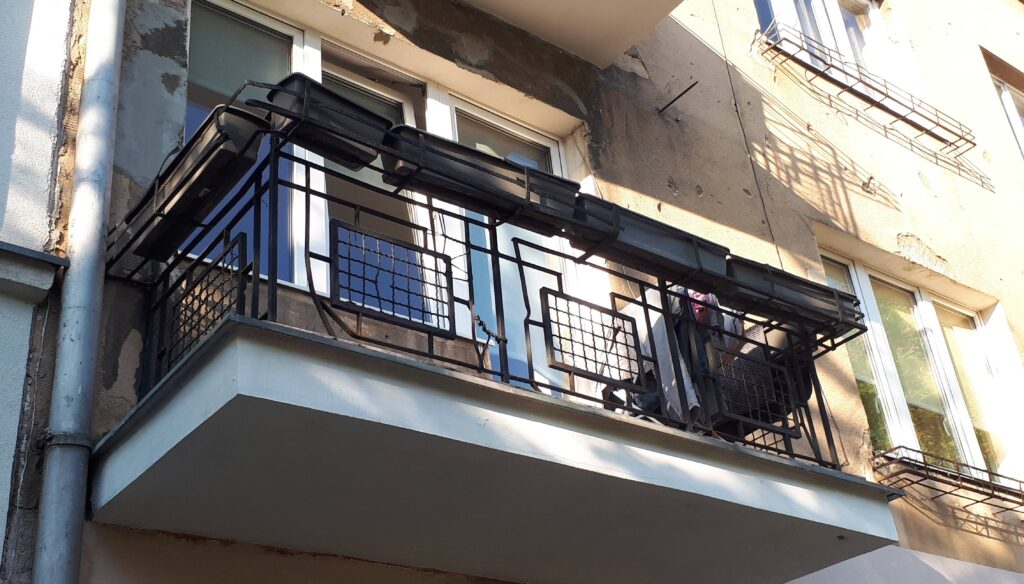 Balkon, elewacja frontowa. Fot. Robert Marcinkowski, 2021, źródło: Res in Ornamento