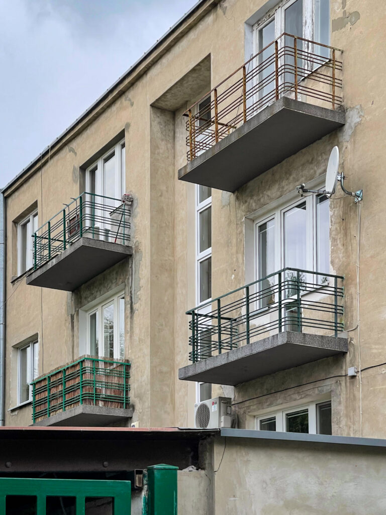 Balkony, elewacja tylna. Fot. Mariusz Majewski, 2021, źródło: Studeo et Conservo