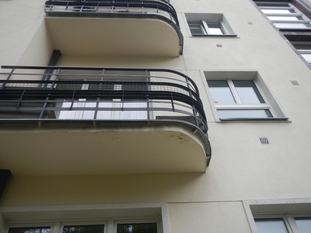 Balkony, elewacja tylna. Fot. Agnieszka Sienkiewicz, 2021, źródło: Studeo et Conservo
