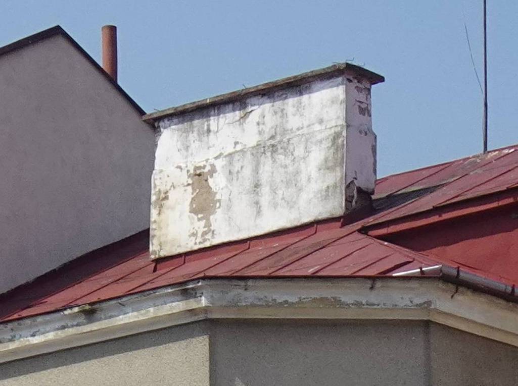 Pokrycie dachu i komin. Fot. Zbigniew Michalczyk 2022 r., źródło: Res in Ornamento II.